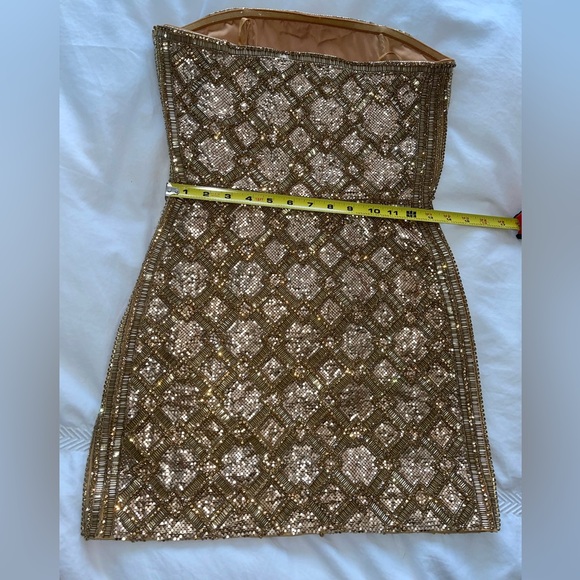 Retrofete HEATHER SEQUIN CHAINMAIL DRESS - size small - Picture 15 of 17